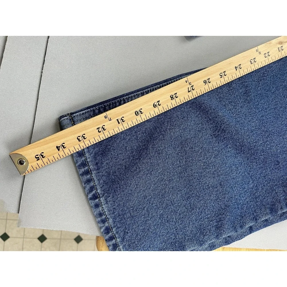 Carhartt Mens Jeans 38x34 Relaxed Fit Straight Leg Flannel Lined Denim Work‎ NWT